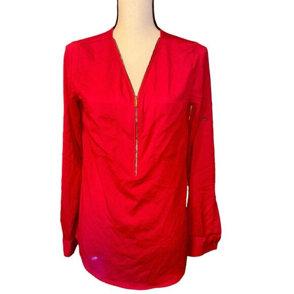 Calvin Klein Red Blouse - Picture 2 of 7